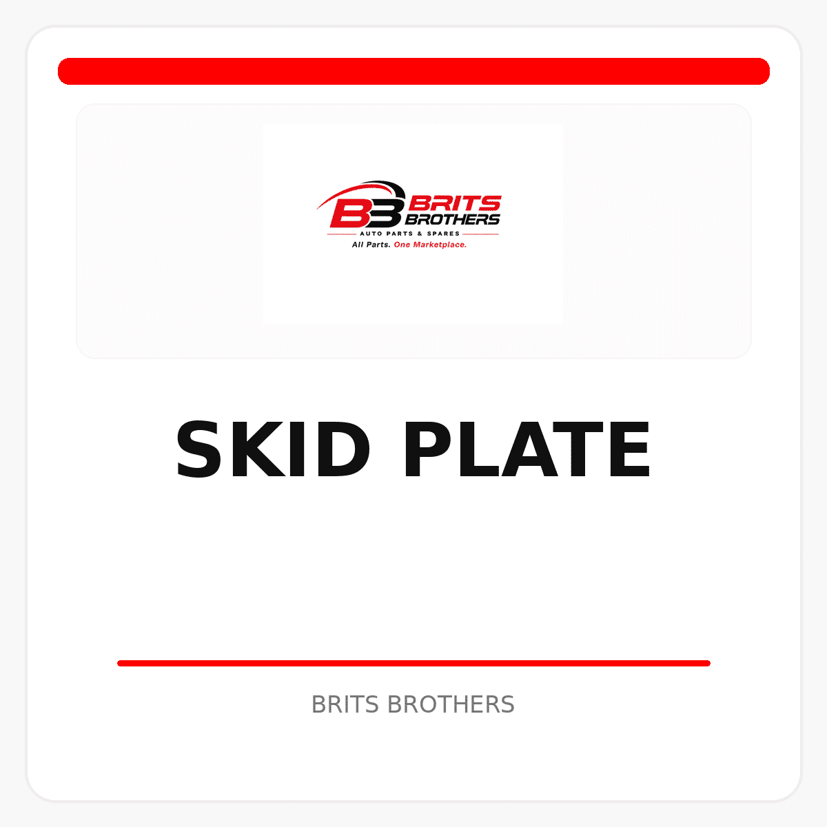 Skid Plate
