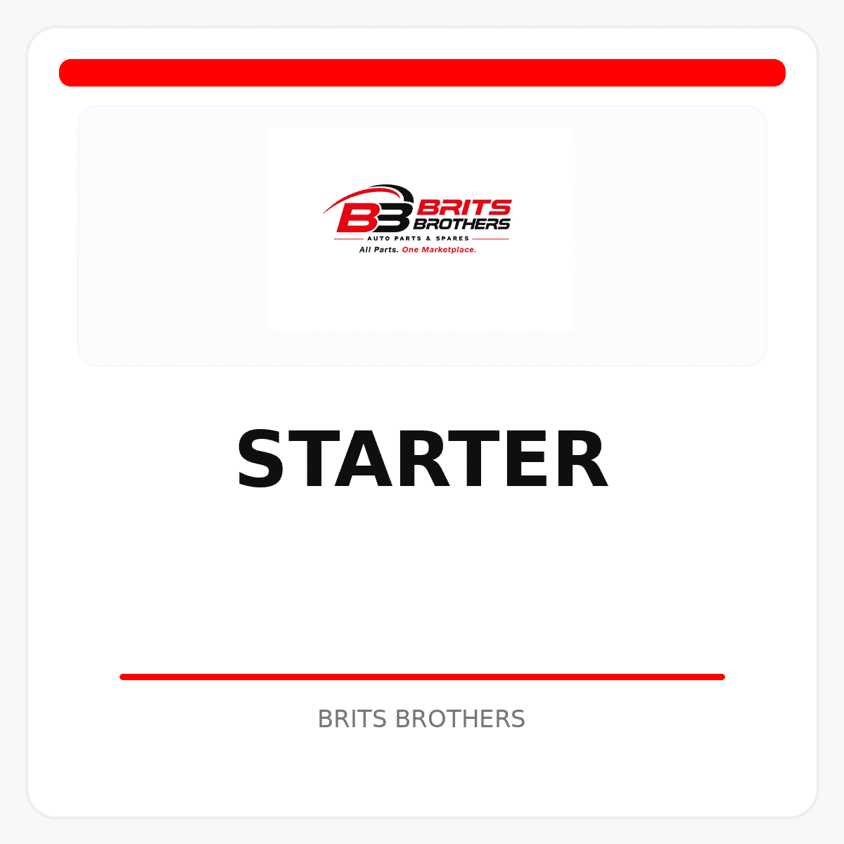 Starter