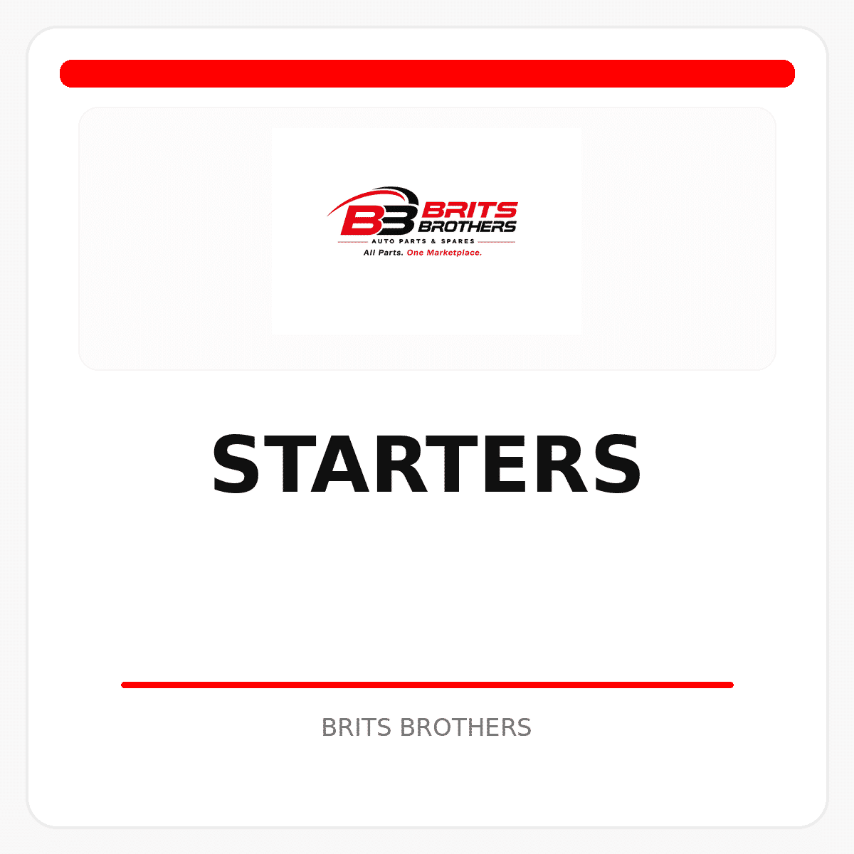 Starters
