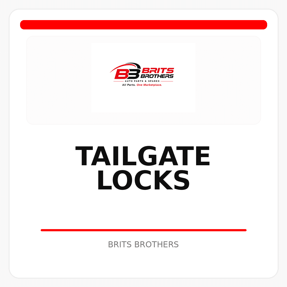 Tailgate Locks