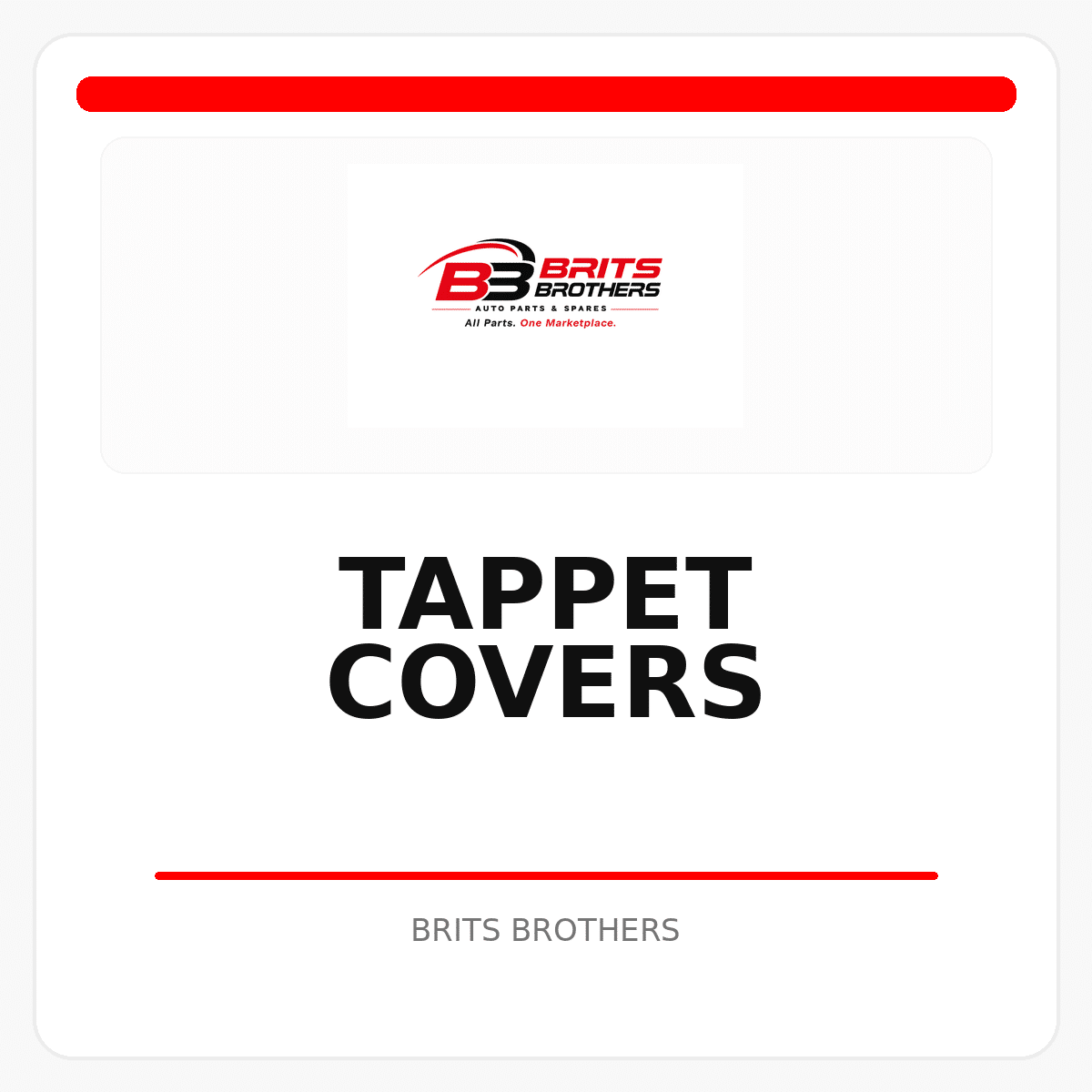 Tappet Covers
