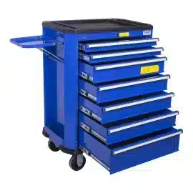 Mac AFRIC 7 Drawer Steel Tool Cabinet On Castors Empty auto part product photo