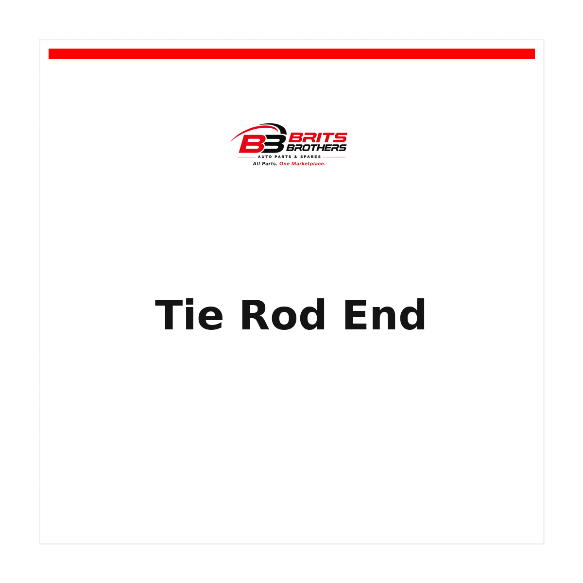 Tie Rod End