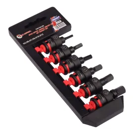 6pcs 3 8″ Dr Swivel Impact Hex Bit Socket Set auto part product photo