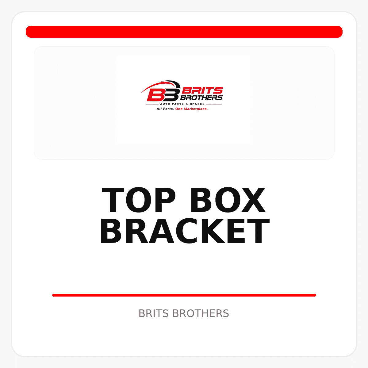 Top Box Bracket