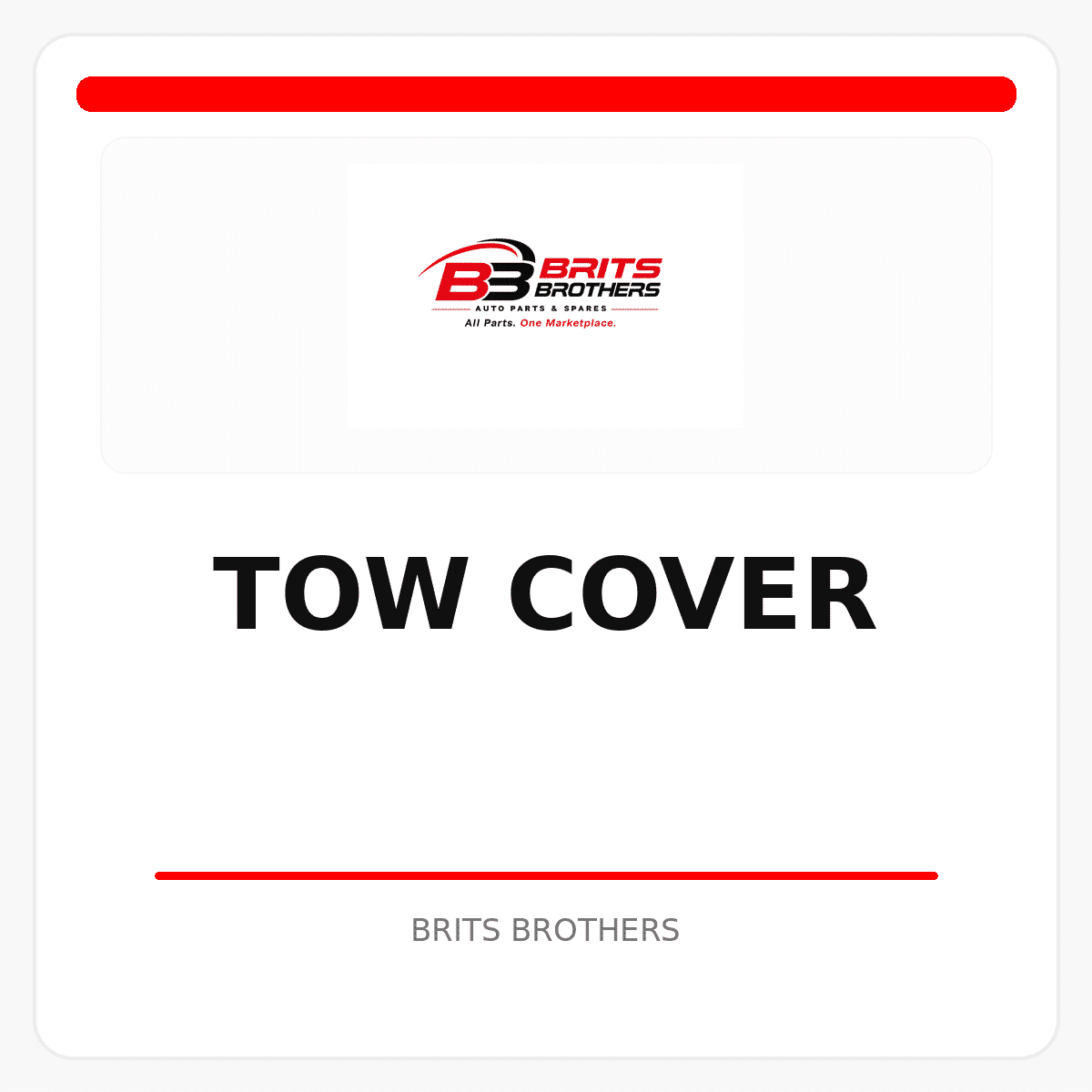 Tow Cover