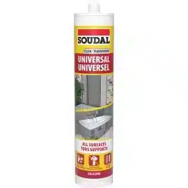 270ml Soudal Clear Univ Silicone auto part product photo