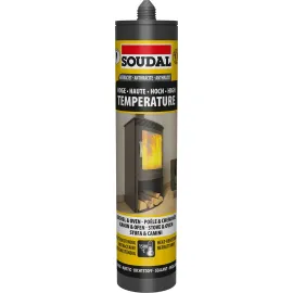 290ml Soudal Black High Temp Sealant auto part product photo