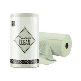 Microfiber Tear Away Towels 75pc Mint Green auto part product photo