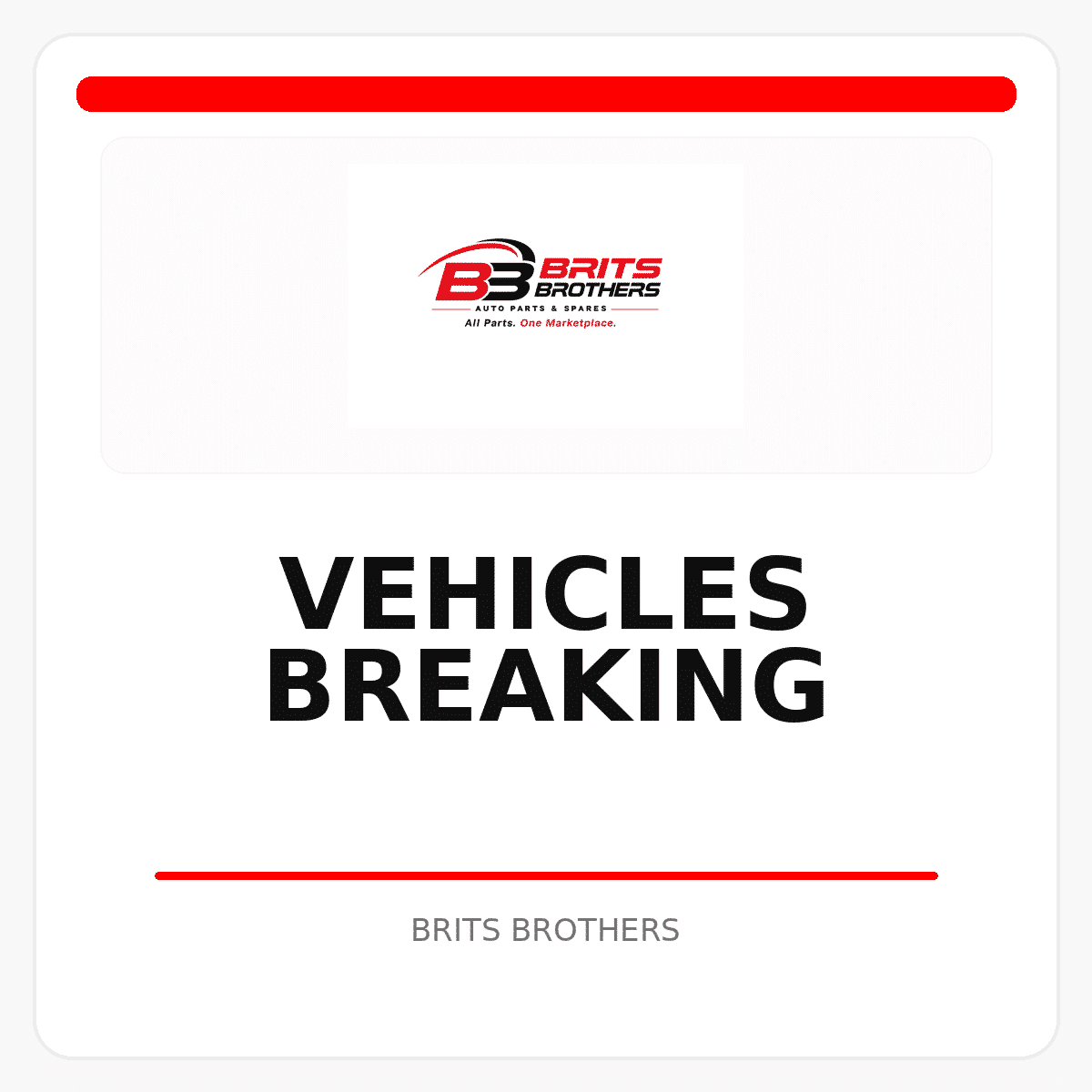 Vehicles Breaking