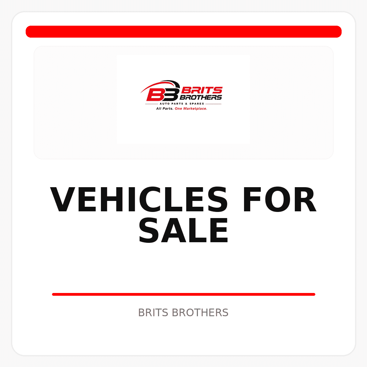 Vehicles For Sale