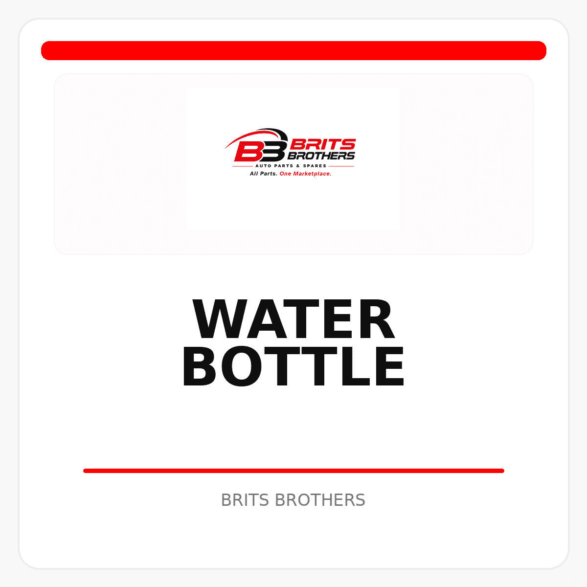 Water Bottle
