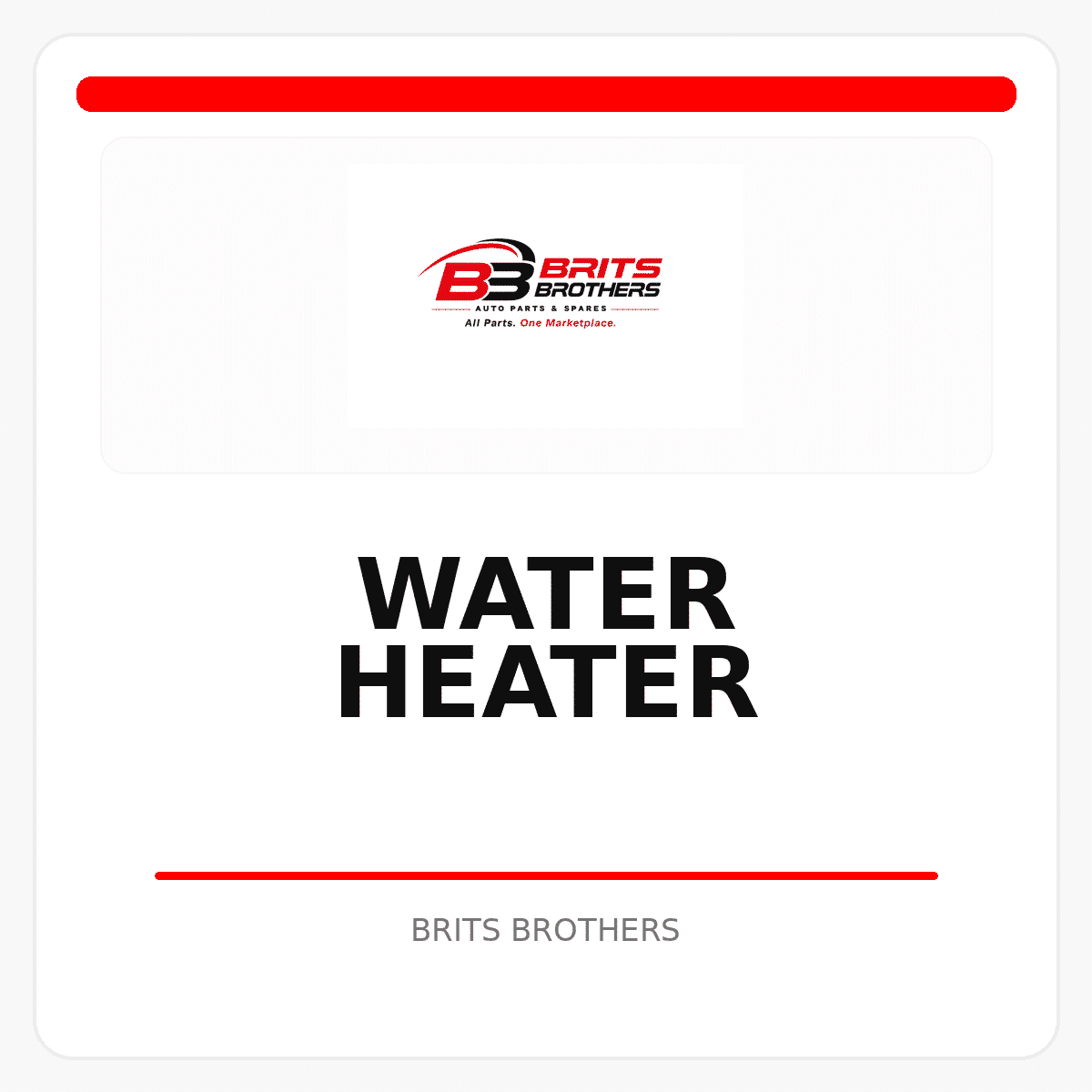 Water Heater