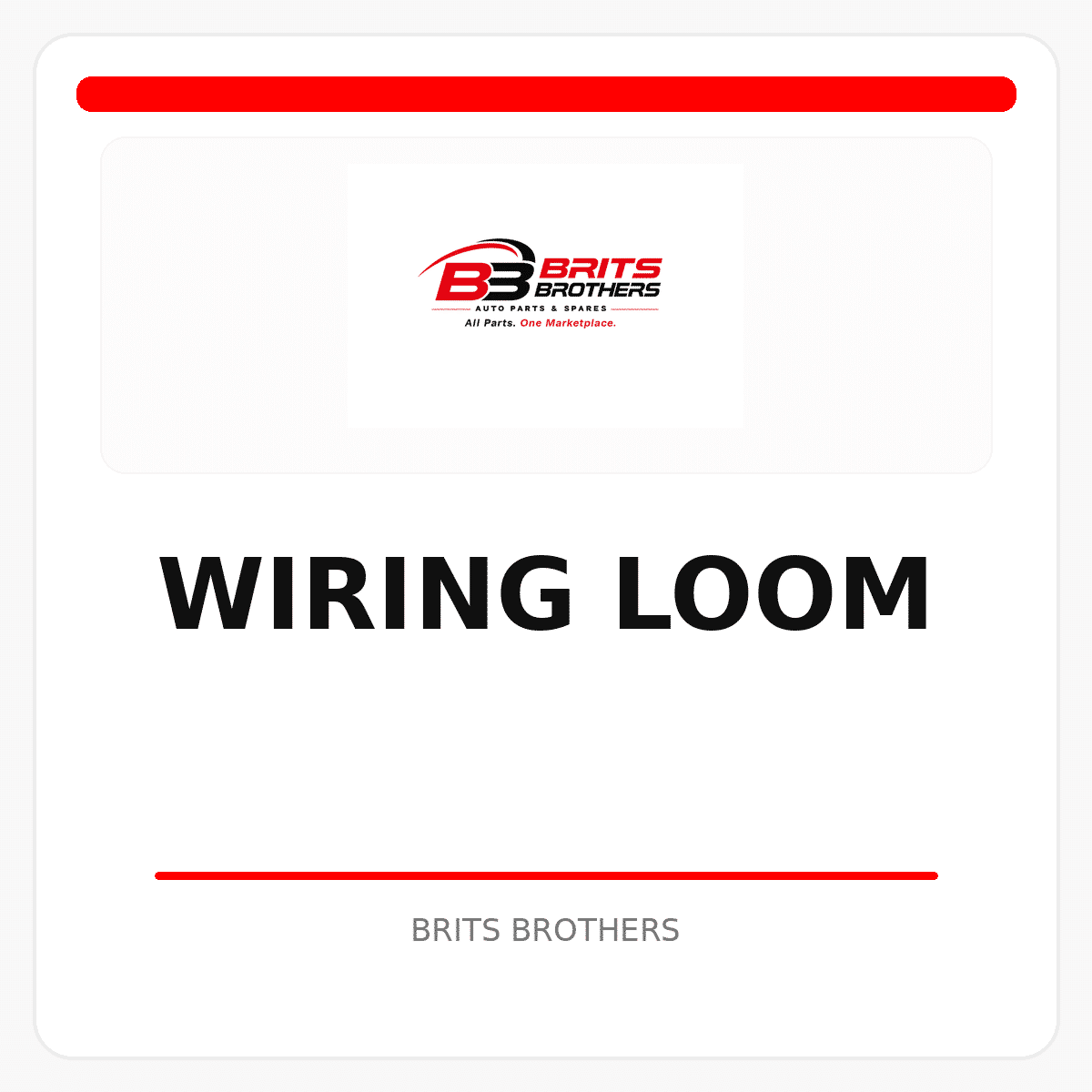 Wiring Loom