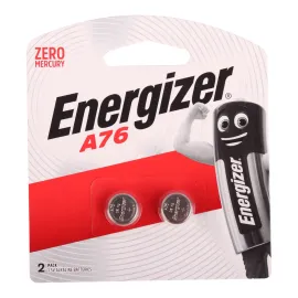 Energizer A76 LR44 1.5v Alkaline Button Batteries 2 Pack auto part product photo
