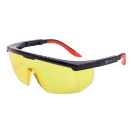 Mac AFRIC Safety Yellow Anti Scratch Goggles Adj auto part product photo
