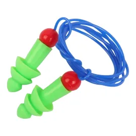 Ear Plug Silicone Green Corded Ec 2011P C auto part product photo
