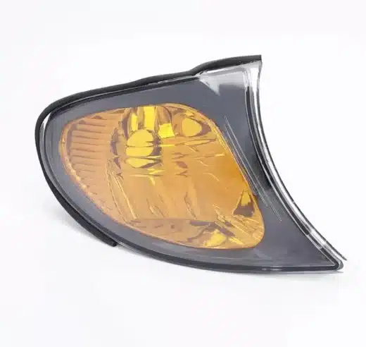E46 Facelift Corner Lamp Amber Black Surround Lhs 1 E46 FACELIFT CORNER LAMP AMBER BLACK SURROUND LHS - main product image