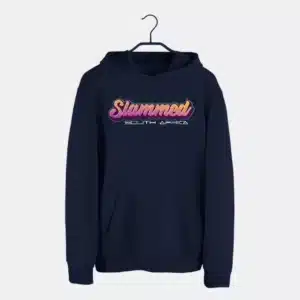 MEDIUM SLAMMED SA HOODIE NAVY - main product image
