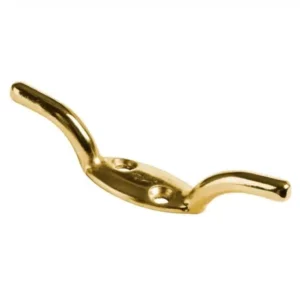 Ruwag Cleat Hook Brass Plated (1) - main product image