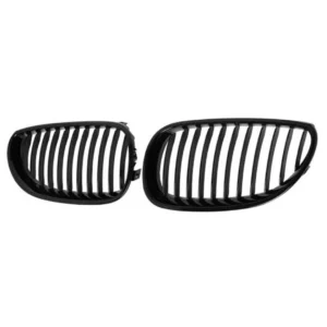 BMW E60 5 SERIES GLOSS BLACK KIDNEY GRILLES