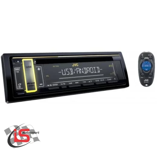 Jvc Kd-T408 Cd Receiver With Usb/Aux Input 1 JVC KD-T408 CD Receiver with USB/AUX Input - main product image
