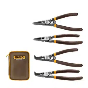Ingco Plier Set | 4 Piece Circlip | 125 mm - main product image