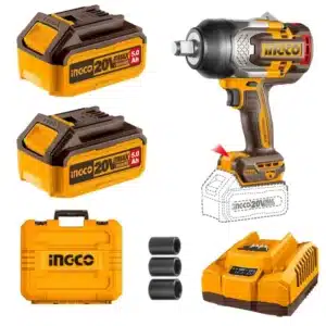 Ingco 20V Impact Wrench 3/4" Kit | 1 350 Nm | Brushless | P20S - main product image