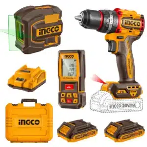Ingco 20V Builders Kit | Drill and Measurement | P20S - main product image