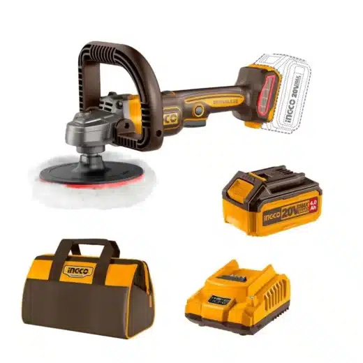 Ingco 20V Polisher 180 Mm Kit | Brushless | P20S 1 Ingco 20V Polisher 180 mm Kit | Brushless | P20S - main product image