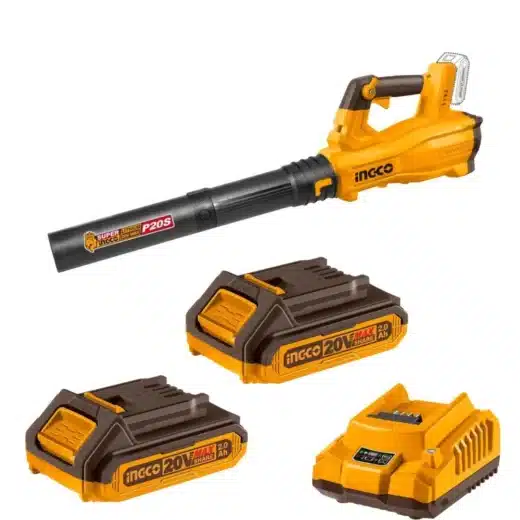Ingco 20V Leaf Blower Brushless Kit | Variable Speed | P20S 1 Ingco 20V Leaf Blower Brushless Kit | Variable Speed | P20S - main product image