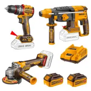 Ingco 20V Contractors Combo | 3 Piece Set | P20S - main product image