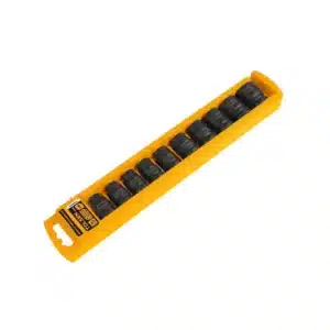Tolsen Impact Socket Set | 1/2" Hex | 10 Piece - main product image