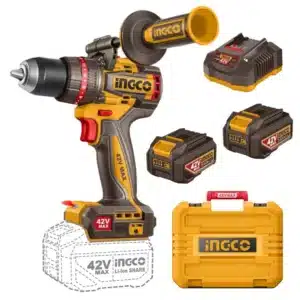 Ingco 42V Impact Drill Kit | 99 Nm | Brushless | P42M - main product image