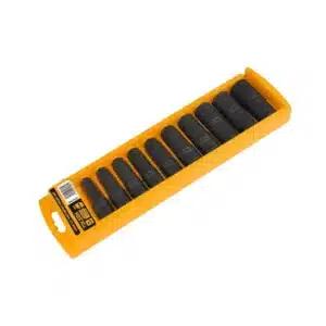 Tolsen Impact Socket Set | 1/2" Deep Hex | 10 Piece - main product image