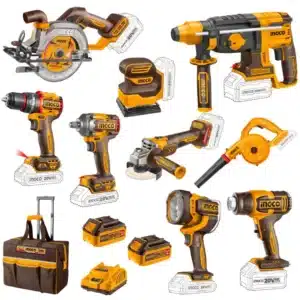Ingco 20V Ultimate Combo | 9 Piece Kit | P20S - main product image