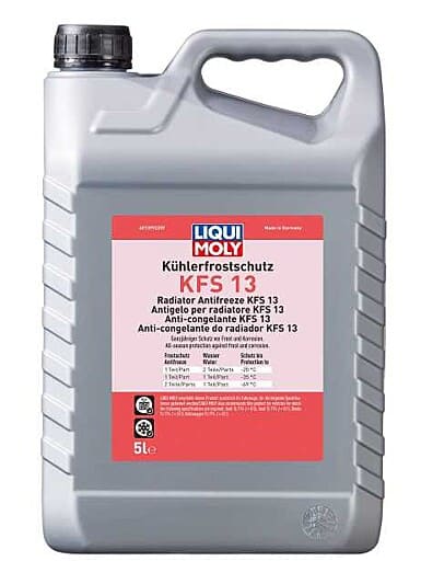 Radiator Antifreeze/Coolant Kfs13 5L 1 Radiator Antifreeze/Coolant KFS13 5l - main product image