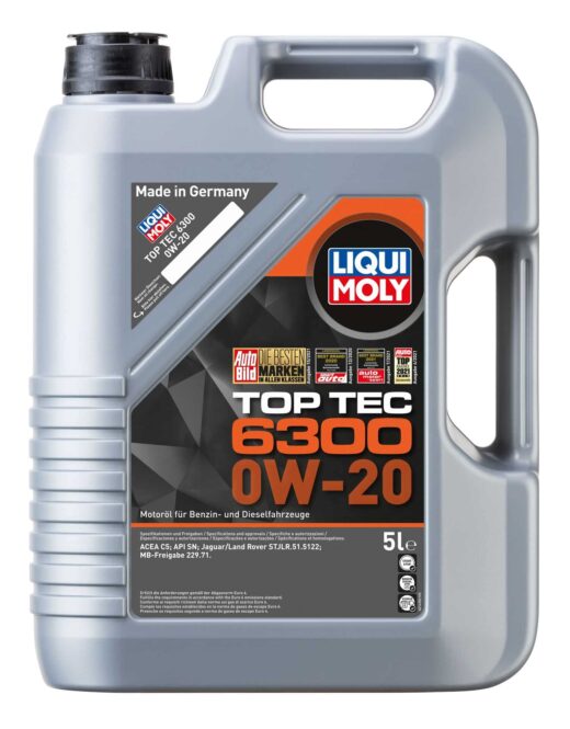 Top Tec 6300 0W20 5L 1 Top Tec 6300 0W20 5l - main product image