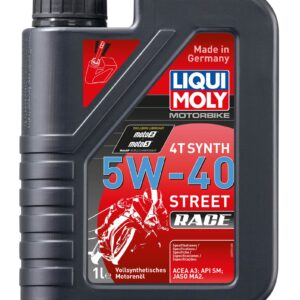 Motorbike 4T Synth 5W40 Street 1ltr - main product image