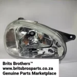 OPEL CORSA 1993-2000 CRYSTAL HEADLIGHT LHS (TYC) - main product image