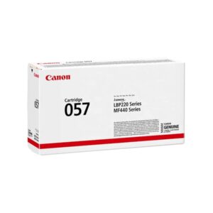 Canon 057 Black toner cartridge auto part product photo