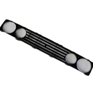 VW GOLF 1 BADGELESS GRILL DOUBLE LIGHT BLACK - main product image