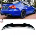 BMW E90 M4 STYLE BOOT SPOILER GLOSS BLACK - main product image