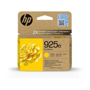 HP 925e EvoMore Yellow Original Ink Cartridge auto part product photo