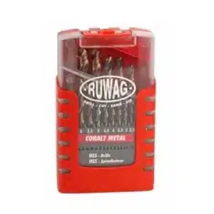Ruwag 19 Piece Cobalt Metal Drill Bit Set - Grip Box - main product image