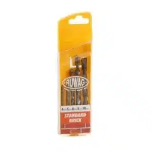Ruwag 5 Piece Standard Brick Drill Bit Set - main product image