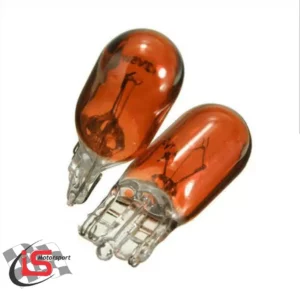 501 Push-in Amber Halogen Globe - main product image