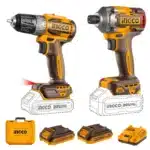 Ingco 20V Impact Driver + Drill Kit - Brushless - main product image
