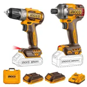 Ingco 20V Impact Driver + Drill Kit - Brushless - main product image