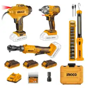 Ingco 20V Mechanics Combo - 3 Piece Set - main product image